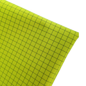 PA20/EEURL 300D 99% Polyester Carbon Ripstop Oxford Fabric PU Breathable FR επίστρωση για αντιστατικά ρούχα