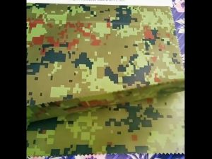 china κατασκευαστής χονδρικής camouflage ανάγλυφο ύφασμα geotextile βροχοπτώσεων για εξωτερικό ύφασμα